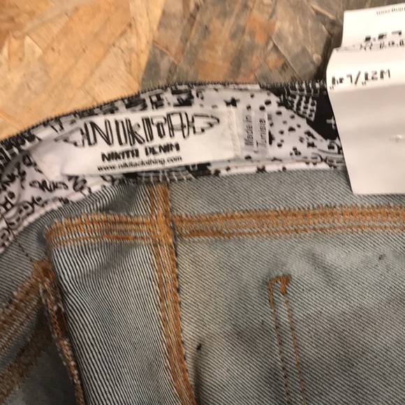 Vintage deadstock NWT Nikita dark denim jeans - Picture 4 of 6